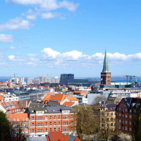 Aarhus panoramic view